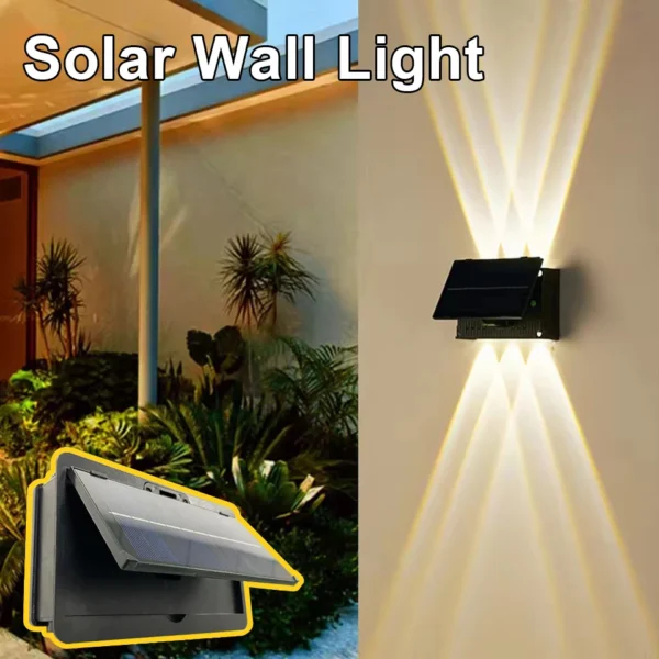 Outdoor Solar Wall Light Waterproof