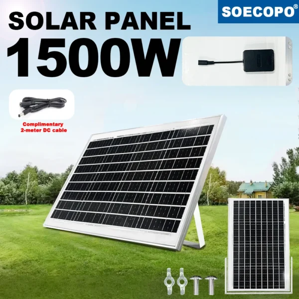 1500W Portable Solar Panel