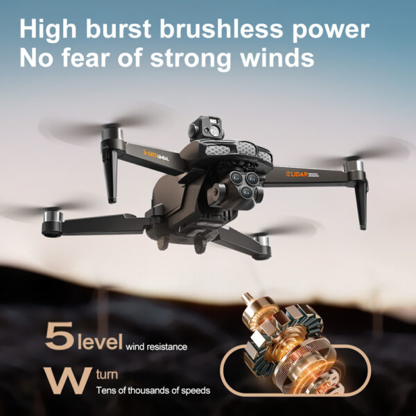 V668 Max 8K Laser Obstacle Avoidance Drone